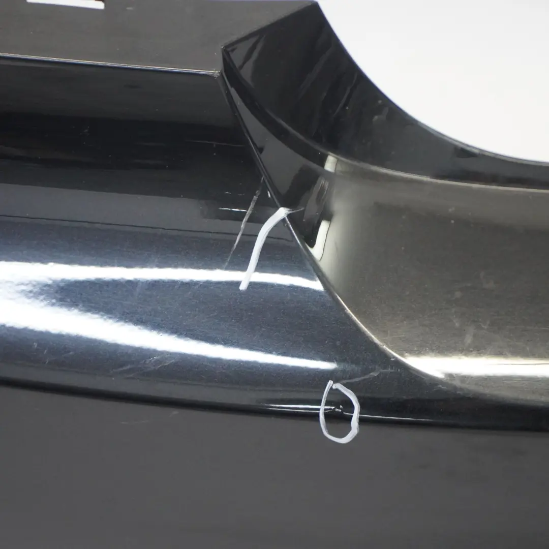 BMW E82 E88 Rear Bumper Trim Panel PDC Black Sapphire Metallic - 475 - SKU 0036630-BS1 - Part number 0036630