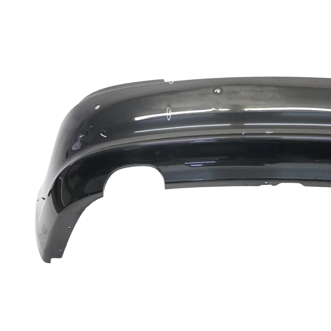 Bumper Trim Panel PDC Black Sapphire Metallic - 475 to BMW E82 E88 Rear with Part number 0036630 BMW E82 E88 Rear Bumper Trim Panel PDC Black Sapphire Metallic - 475 - SKU 0036630-BS1 - Part number 0036630