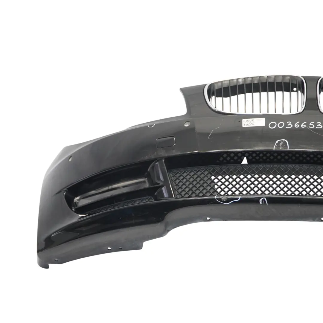 BMW E82 E88 Front Bumper Trim Cover PDC Black Sapphire Metallic - 475 - SKU 0036653-BS - Part number 0036653