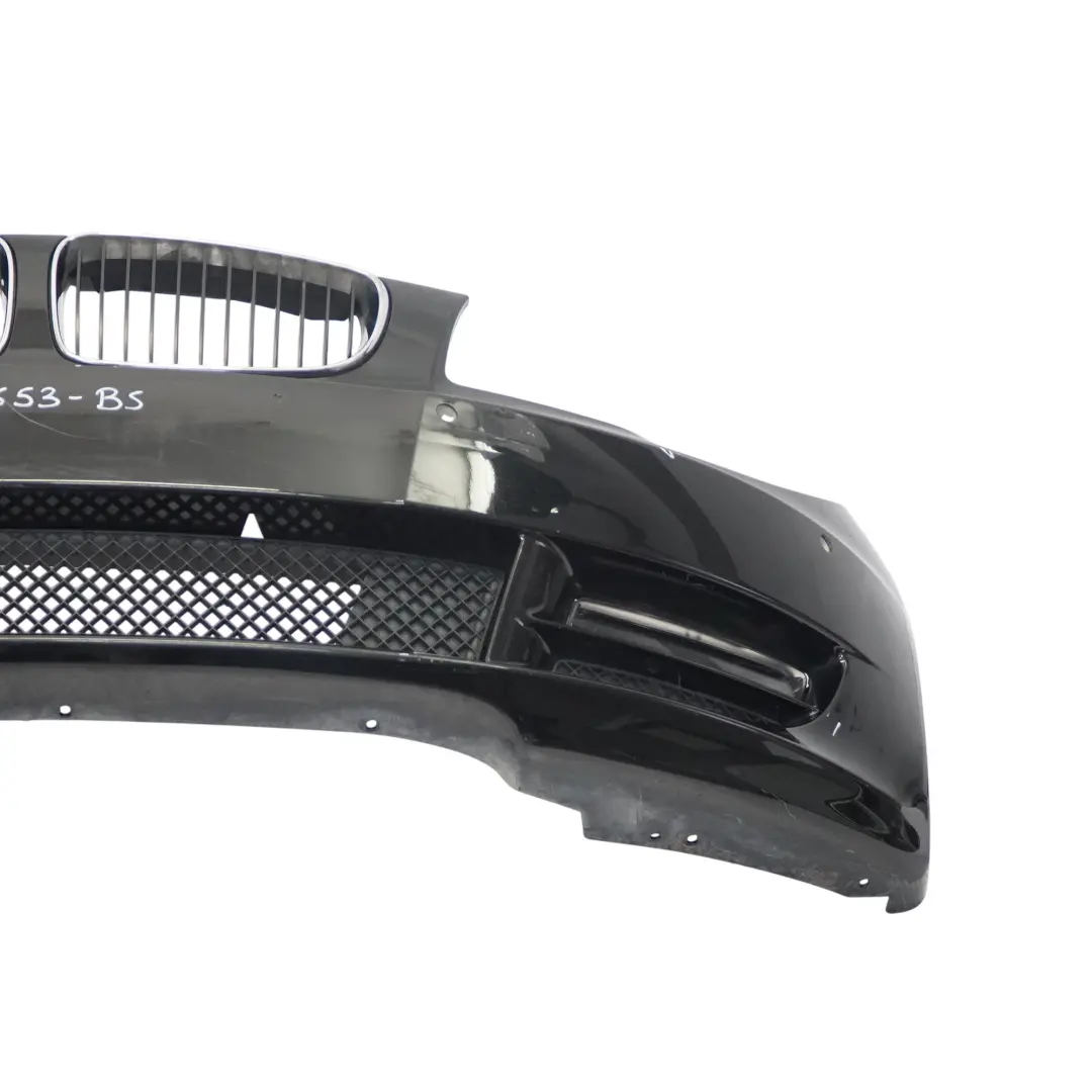 BMW E82 E88 Front Bumper Trim Cover PDC Black Sapphire Metallic - 475 - SKU 0036653-BS - Part number 0036653