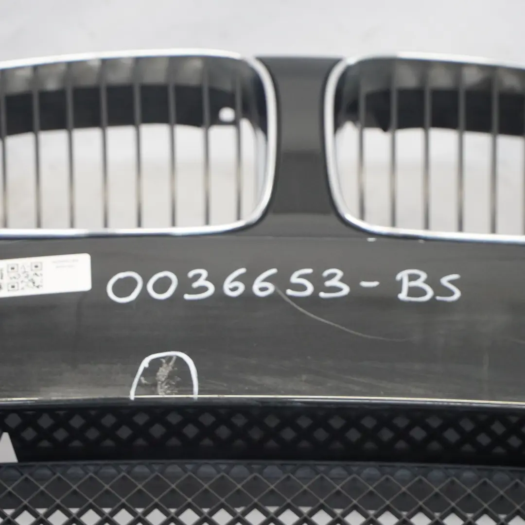 BMW E82 E88 Front Bumper Trim Cover PDC Black Sapphire Metallic - 475 - SKU 0036653-BS - Part number 0036653