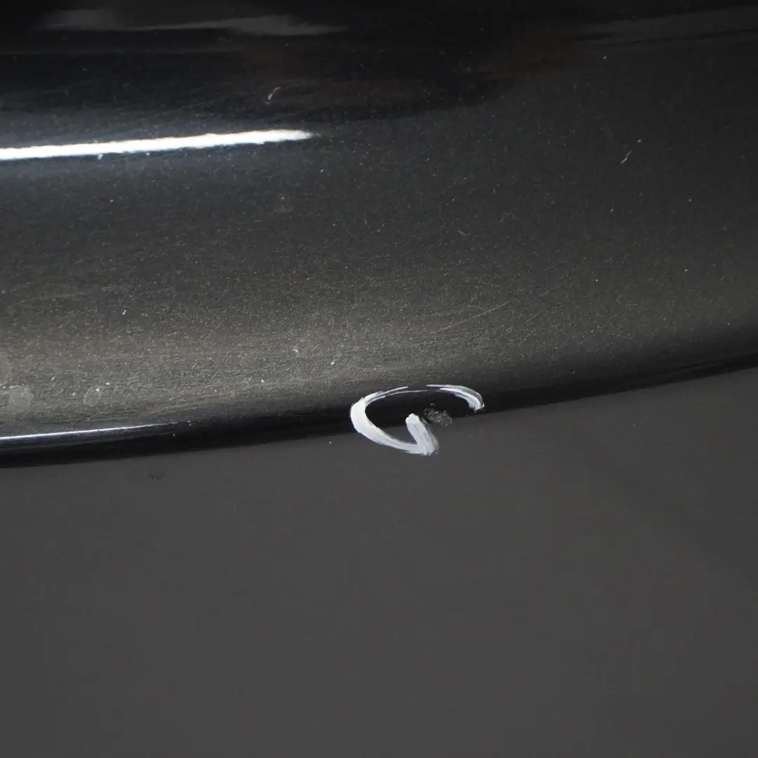 BMW E82 E88 Front Bumper Trim Cover PDC Black Sapphire Metallic - 475 - SKU 0036653-BS - Part number 0036653