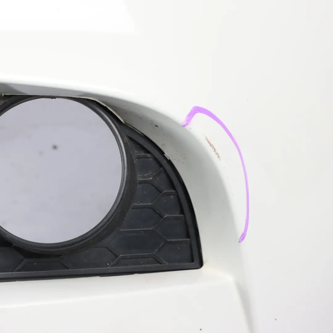 Front Bumper BMW E90 E91 LCI M Sport Complete Trim Panel Alpinweiss 3 - 300  - SKU 0037061-AW2 - Part number 0037061
