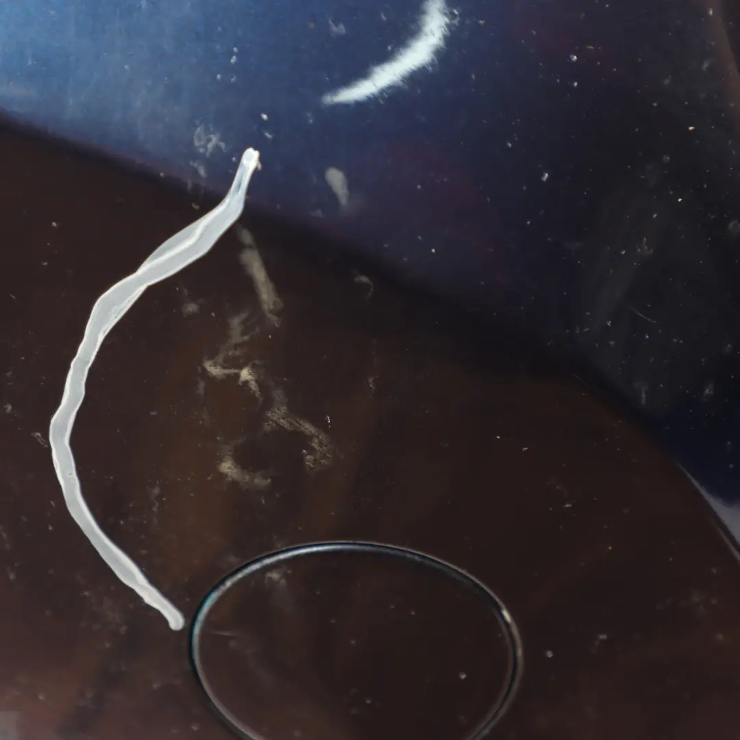 Front Bumper Trim Panel Complete Tiefseeblau Deep Sea Blue - A76 to BMW E90 LCI with Part number 0036839 BMW E90 LCI Front Bumper Trim Panel Complete Tiefseeblau Deep Sea Blue - A76 - SKU 0036839-DSB - Part number 0036839