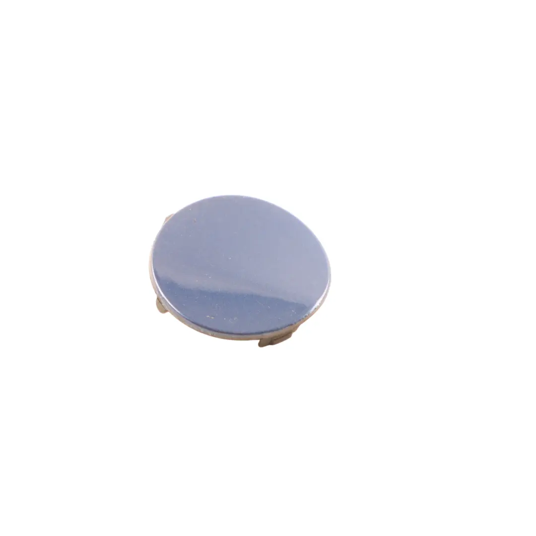 BMW E90 LCI Front Bumper Cover Flap Hook Towing Eye Montegoblau Blue A51 - SKU 0036841-MTB - Part number 0036841