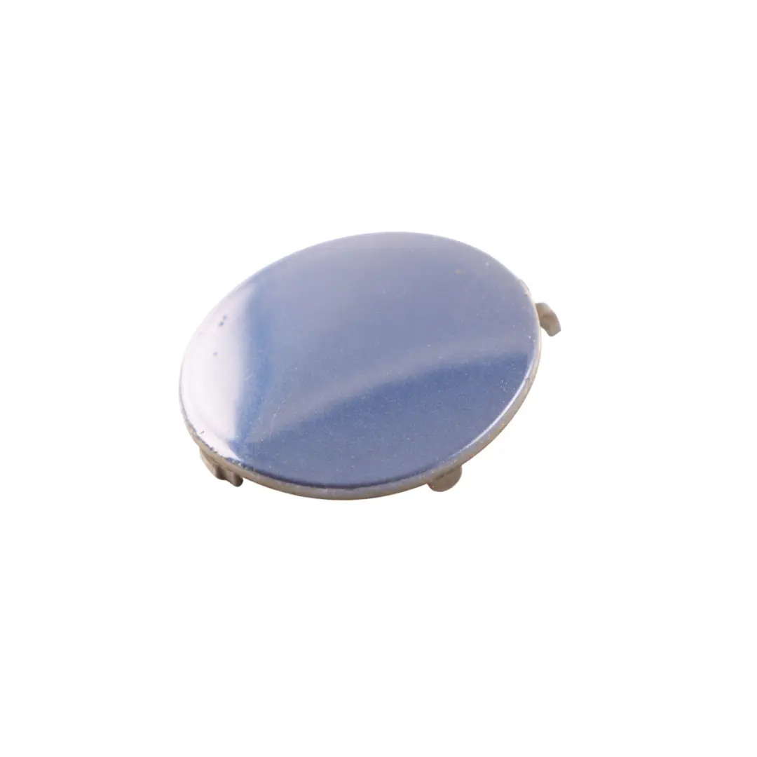 BMW E90 LCI Front Bumper Cover Flap Hook Towing Eye Montegoblau Blue A51 - SKU 0036841-MTB - Part number 0036841