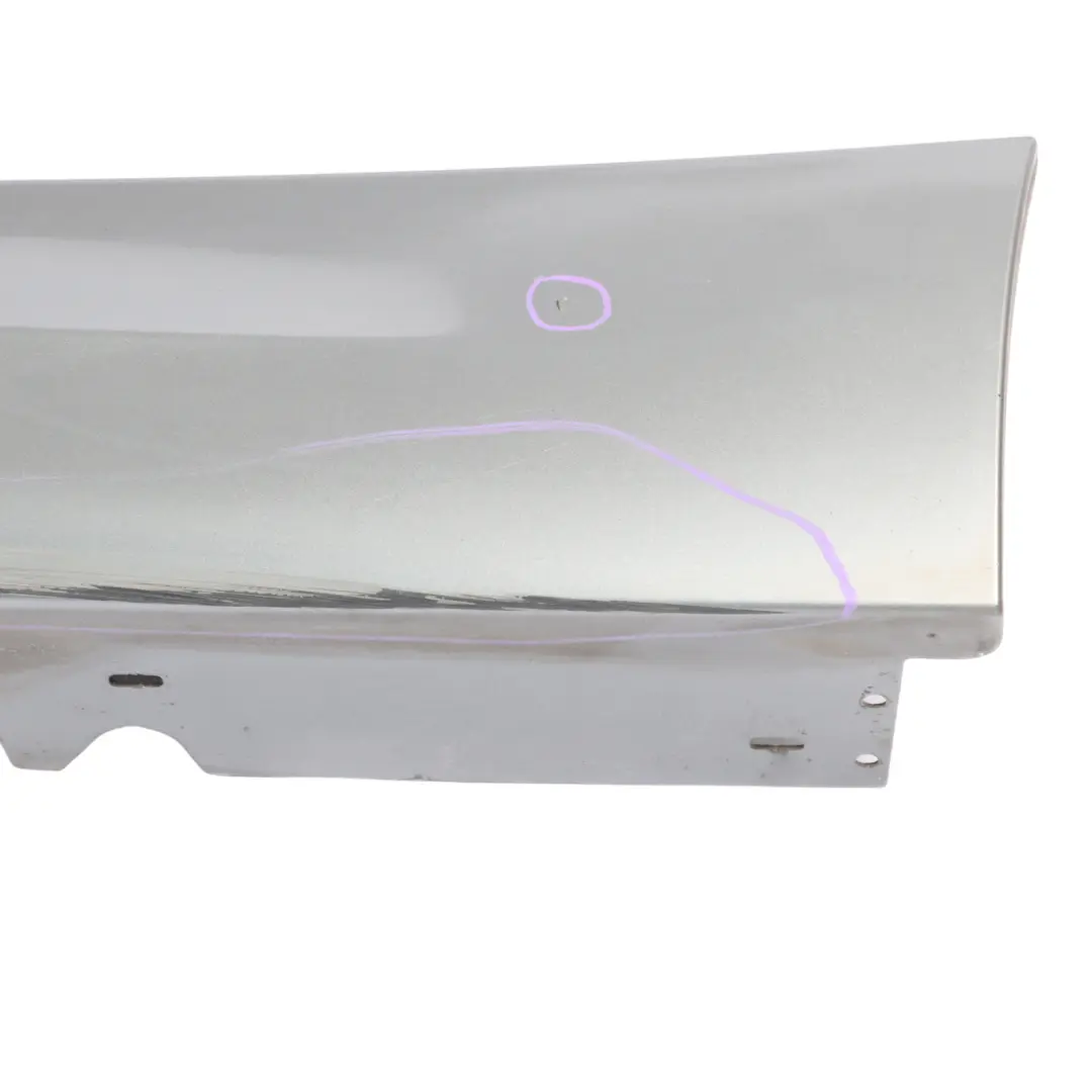 Sill Strip Side Skirt Left N/S Spacegrau Space Grey - A52 to BMW E90 E91 LCI with Part number 0037059 BMW E90 E91 LCI Sill Strip Side Skirt Left N/S Spacegrau Space Grey - A52 - SKU 0037059-SCG - Part number 0037059