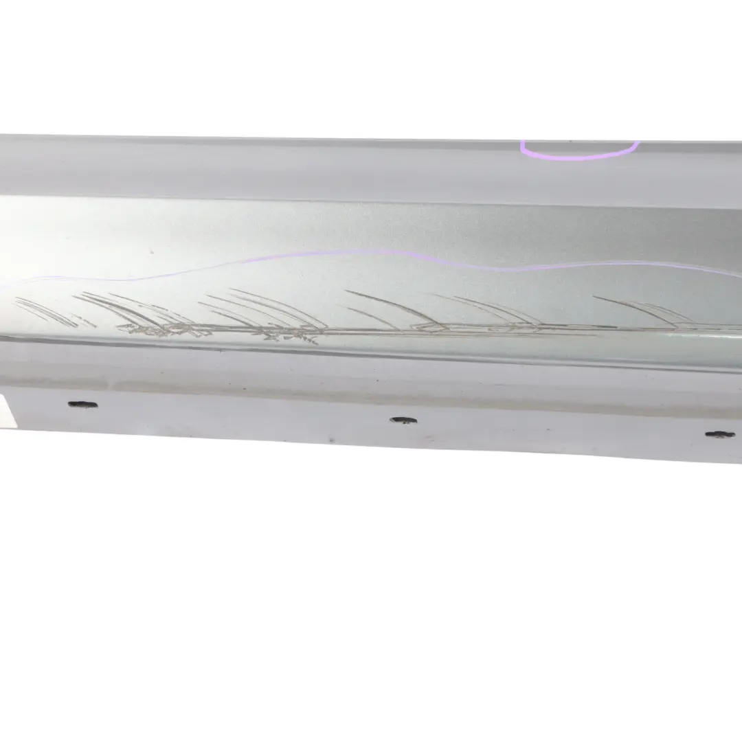 BMW E90 E91 LCI Listwa Próg Lewy Spacegrau - A52 - SKU 0037059-SCG - Numer Części 0037059