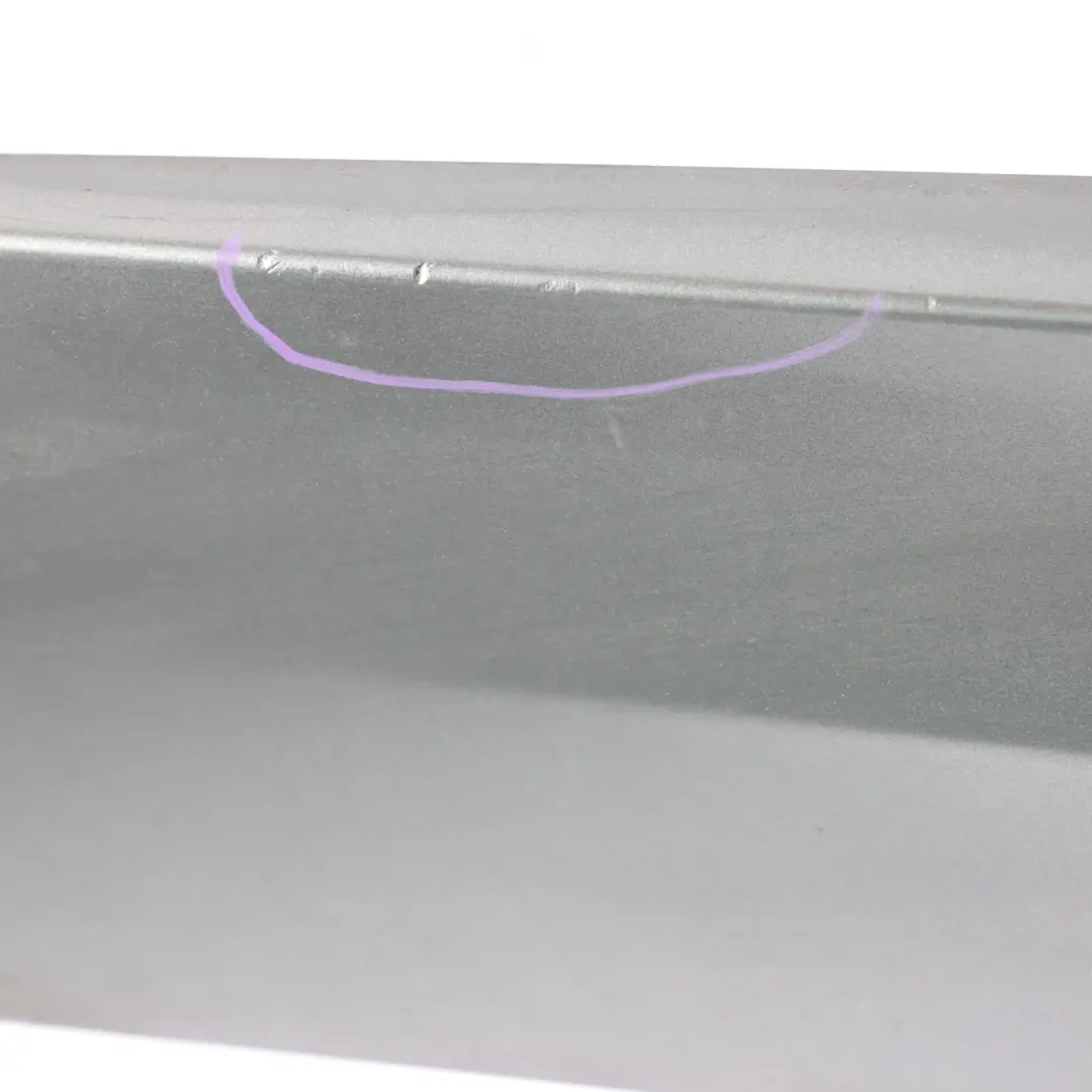 Sill Strip Side Skirt Right O/S Spacegrau Grey Metallic- A52 to BMW E90 E91 LCI with Part number 0037060 BMW E90 E91 LCI Sill Strip Side Skirt Right O/S Spacegrau Grey Metallic- A52 - SKU 0037060-SCG - Part number 0037060