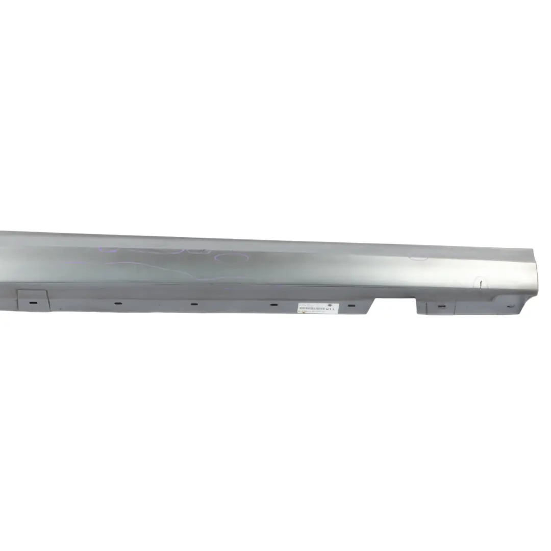 Sill Strip Side Skirt Right O/S Spacegrau Grey Metallic- A52 to BMW E90 E91 LCI with Part number 0037060 BMW E90 E91 LCI Sill Strip Side Skirt Right O/S Spacegrau Grey Metallic- A52 - SKU 0037060-SCG - Part number 0037060