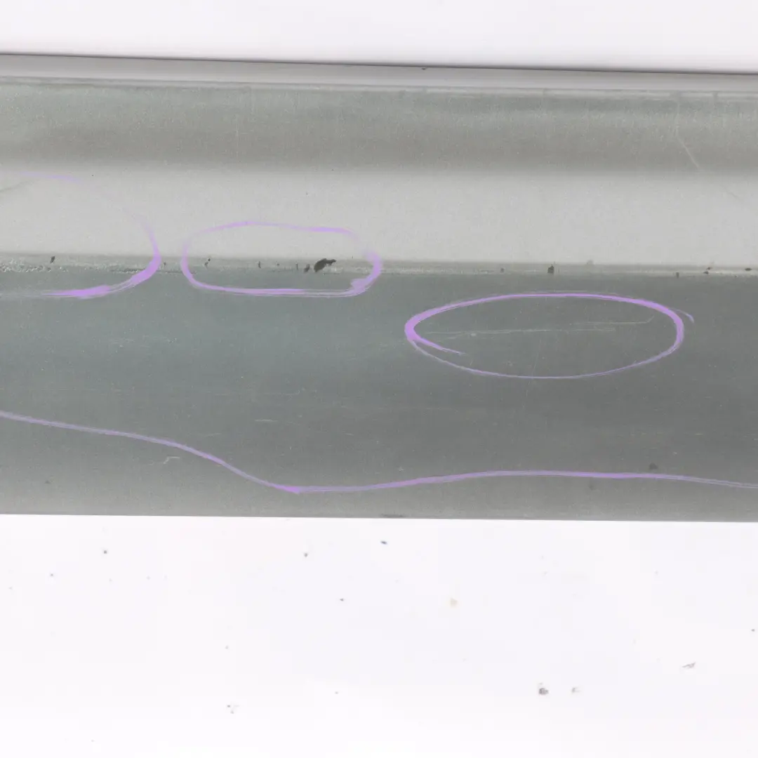 Sill Strip Side Skirt Right O/S Spacegrau Grey Metallic- A52 to BMW E90 E91 LCI with Part number 0037060 BMW E90 E91 LCI Sill Strip Side Skirt Right O/S Spacegrau Grey Metallic- A52 - SKU 0037060-SCG - Part number 0037060