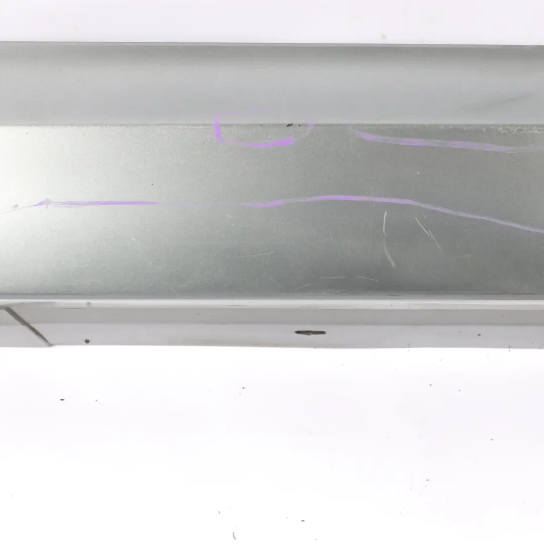 Sill Strip Side Skirt Right O/S Spacegrau Grey Metallic- A52 to BMW E90 E91 LCI with Part number 0037060 BMW E90 E91 LCI Sill Strip Side Skirt Right O/S Spacegrau Grey Metallic- A52 - SKU 0037060-SCG - Part number 0037060