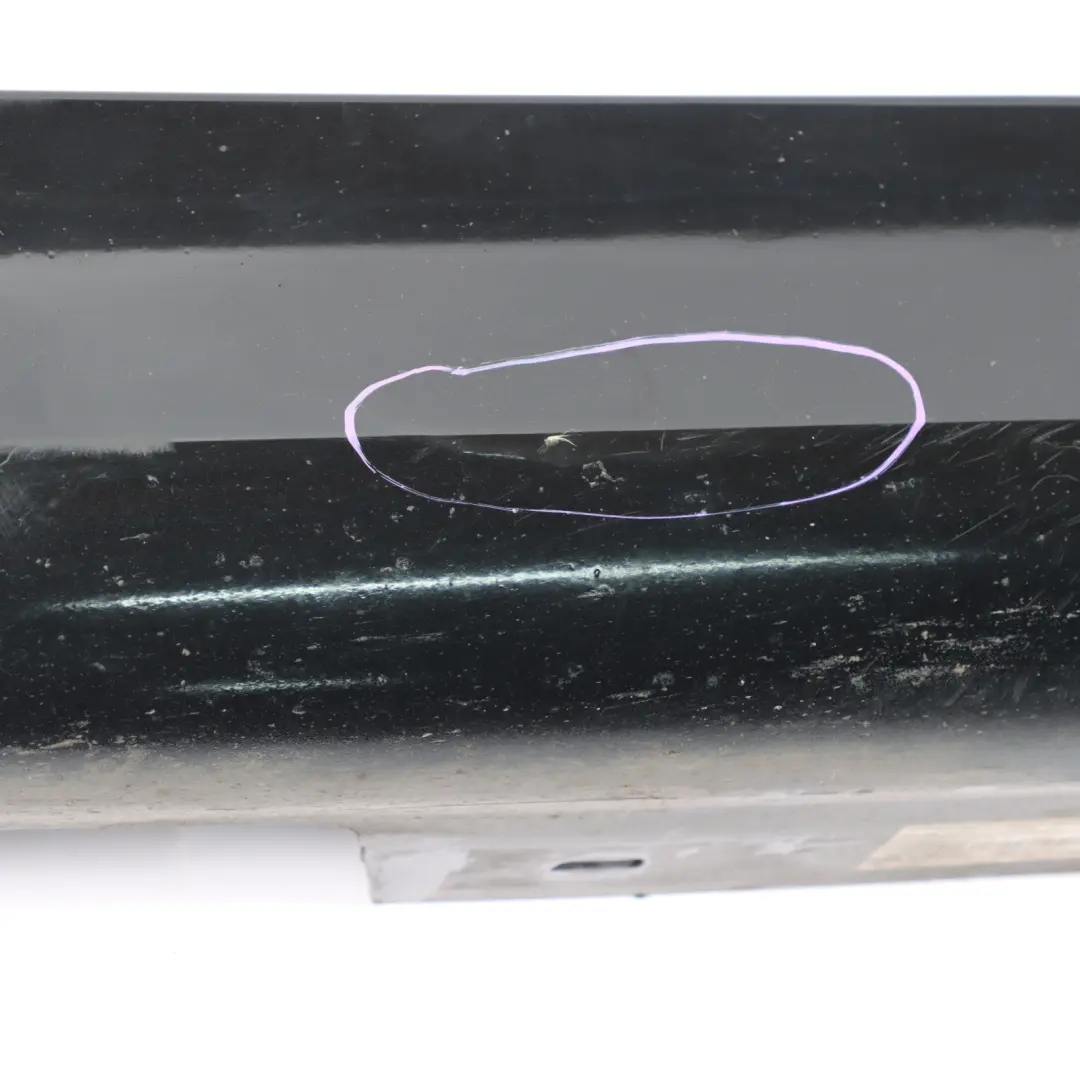 BMW E90 LCI M Sport Sill Strip Side Skirt Left N/S Black Sapphire Metallic - 475 - SKU 0037229-BS - Part number 0037229