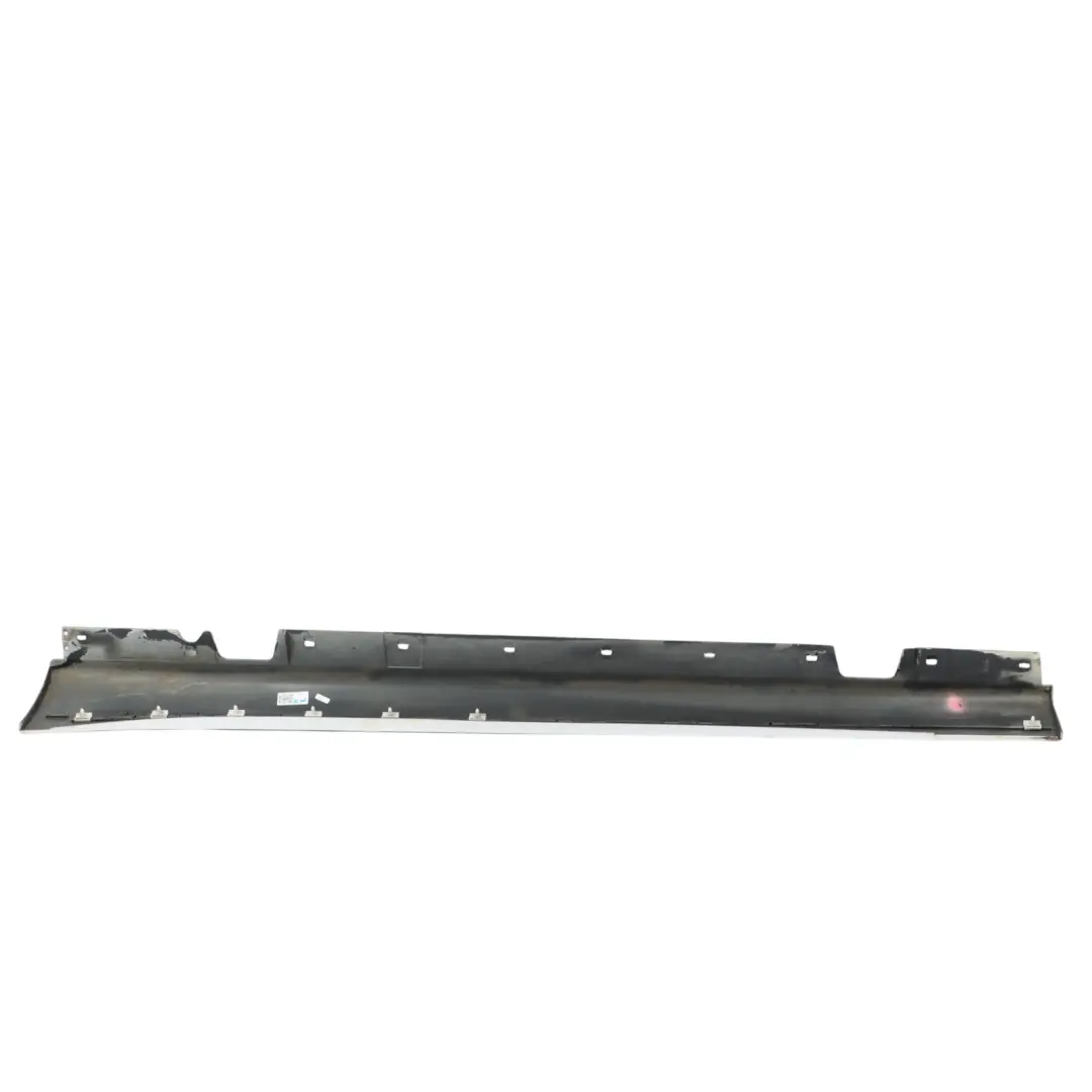 BMW E90 LCI M Sport Sill Strip Side Skirt Right O/S Alpinweiss 3 White - 300 - SKU 0037230-AW - Part number 37230