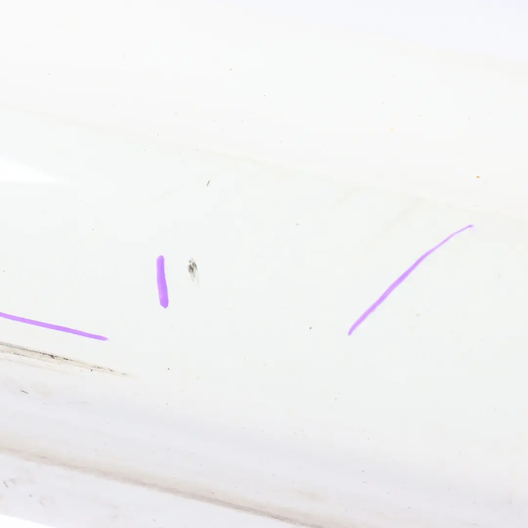 BMW E90 E91 LCI M Sport Bas de Couverture Seuil Droite Blanc des Alpes - SKU 0037230-AW - Numéro de pièce 37230