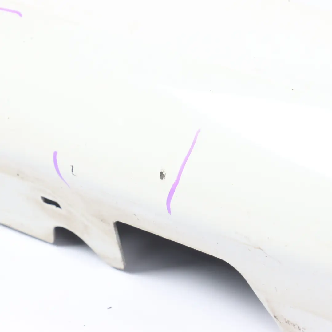 BMW E90 E91 LCI M Embelecedor Lateral Derecho Deportivo Blanco Alpino - SKU 0037230-AW - Número de pieza 37230