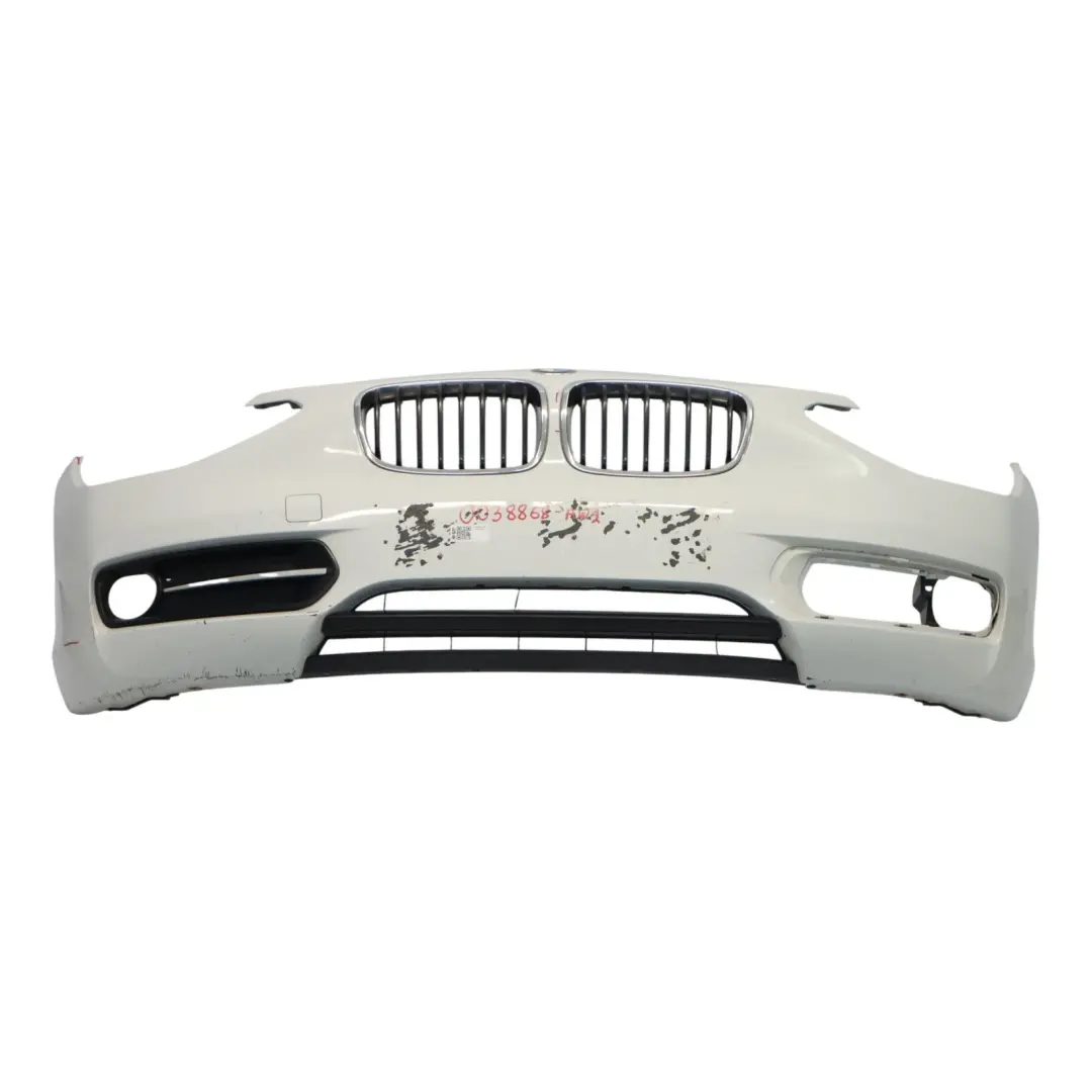 BMW F20 F21 Bumper Front Trim Panel Covering Alpinweiss White - 300 - SKU 0038868-AW2 - Part number 0038868