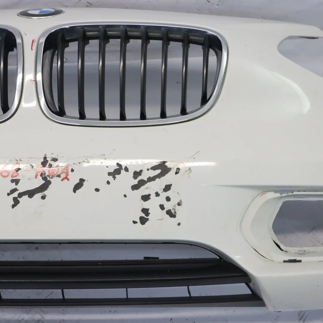 BMW F20 F21 Zderzak Przedni Alpinweiss 3 Biały - 300 - SKU 0038868-AW2 - Numer Części 0038868