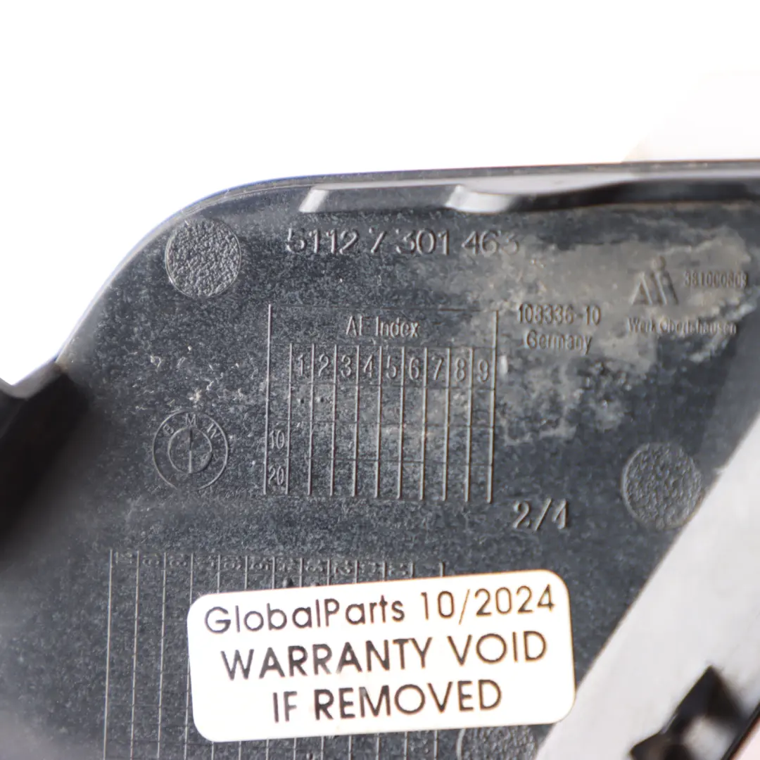  Paraurti Posteriore BMW F20 F21 Copertura Occhiello Traino Tiefseeblau Blue A76 - SKU 0038888-DSB1 - Numero di parte 0038888