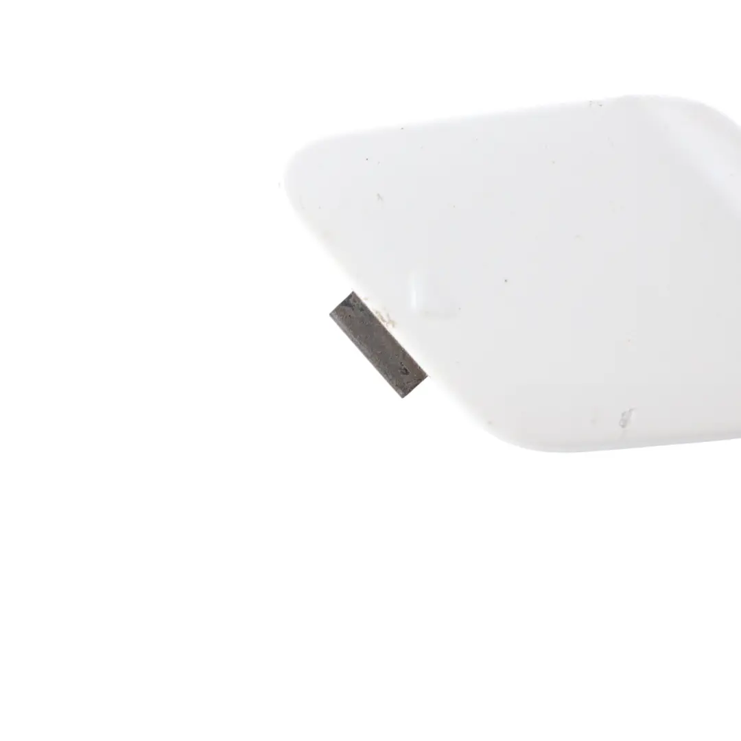 BMW F20 F21 Parachoques trasero Tapa ojal remolque Mineralweiss Mineral Blanco - SKU 0038888-MW - Número de pieza 0038888