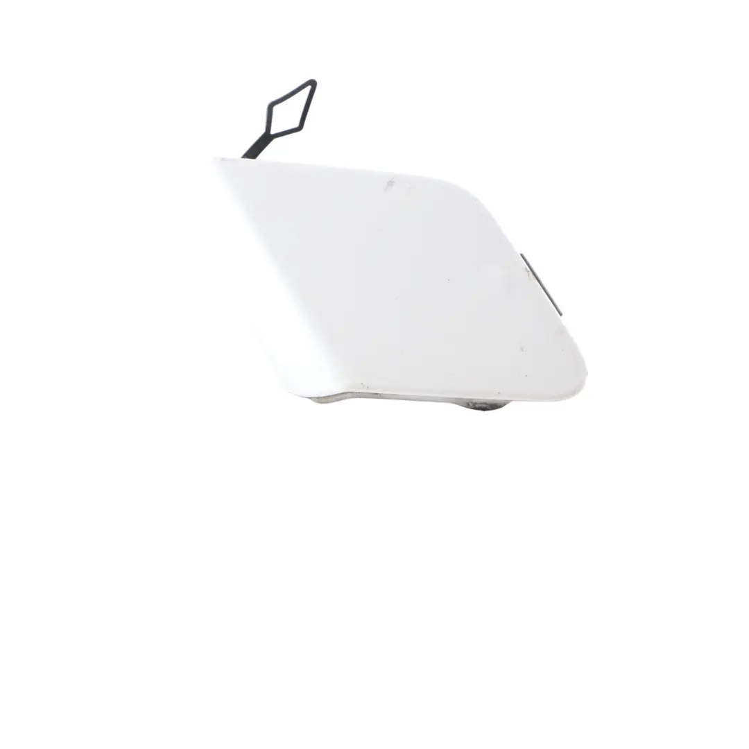 Rear Bumper Flap BMW F20 F21 Towing Eye Cover Mineralweiss Mineral White A96 - SKU 0038888-MW - Part number 0038888