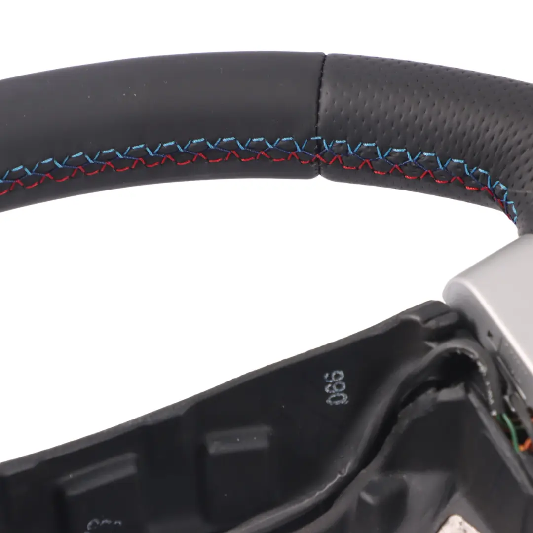 Leather Steering Wheel 2 Spoke Trim Steptronic to Mini Cooper One R50 R53 NEW Black with Part number 0146479 Mini Cooper One R50 R53 NEW Black Leather Steering Wheel 2 Spoke Trim Steptronic - SKU 0146479-15 - Part number 0146479