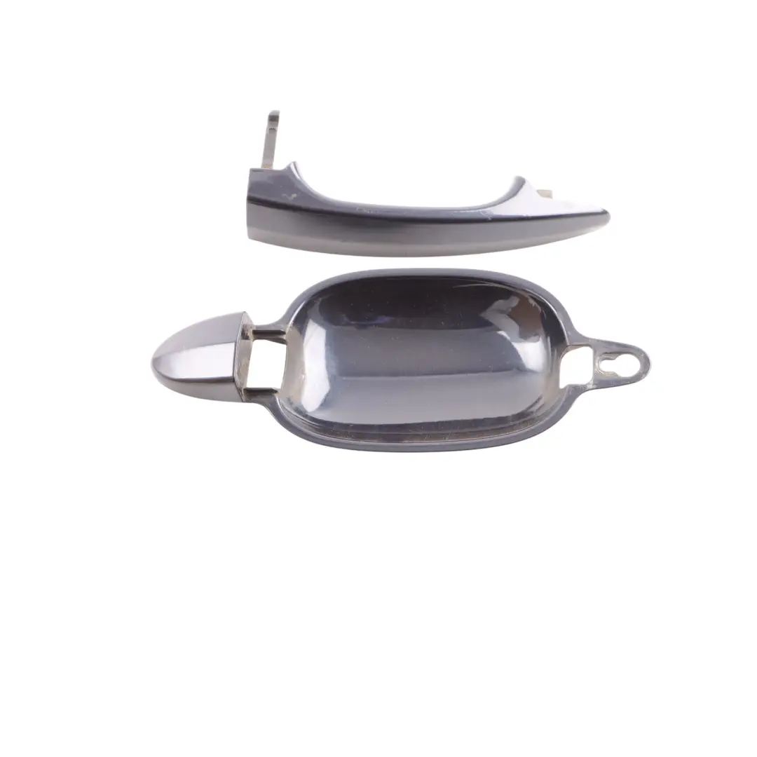  Door Handle BMW E60 E61 Recess Rear Right O/S Orienblau Blue 317 - SKU 0154343-OB - Part number 0154343