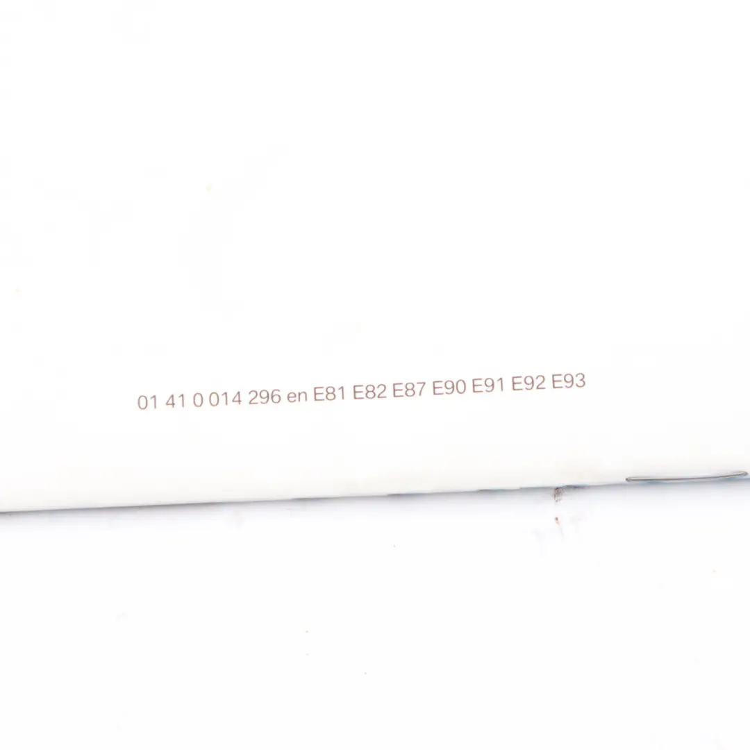 Service Booklet Inspection Service Book to BMW E87 E90 E91 with Part number 0159025 BMW E87 E90 E91 Service Booklet Inspection Service Book - SKU 0159025 - Part number 0159025