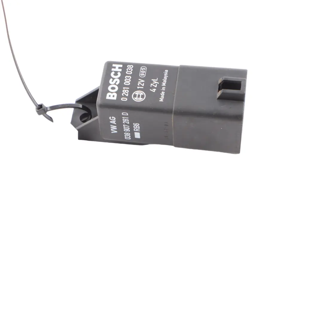 Genuine VW Audi Seat Skoda Diesel Glow Plug Relay Unit Black 9 Pins to with Part number 038907281D Genuine VW Audi Seat Skoda Diesel Glow Plug Relay Unit Black 9 Pins - SKU 038907281D - Part number 038907281D