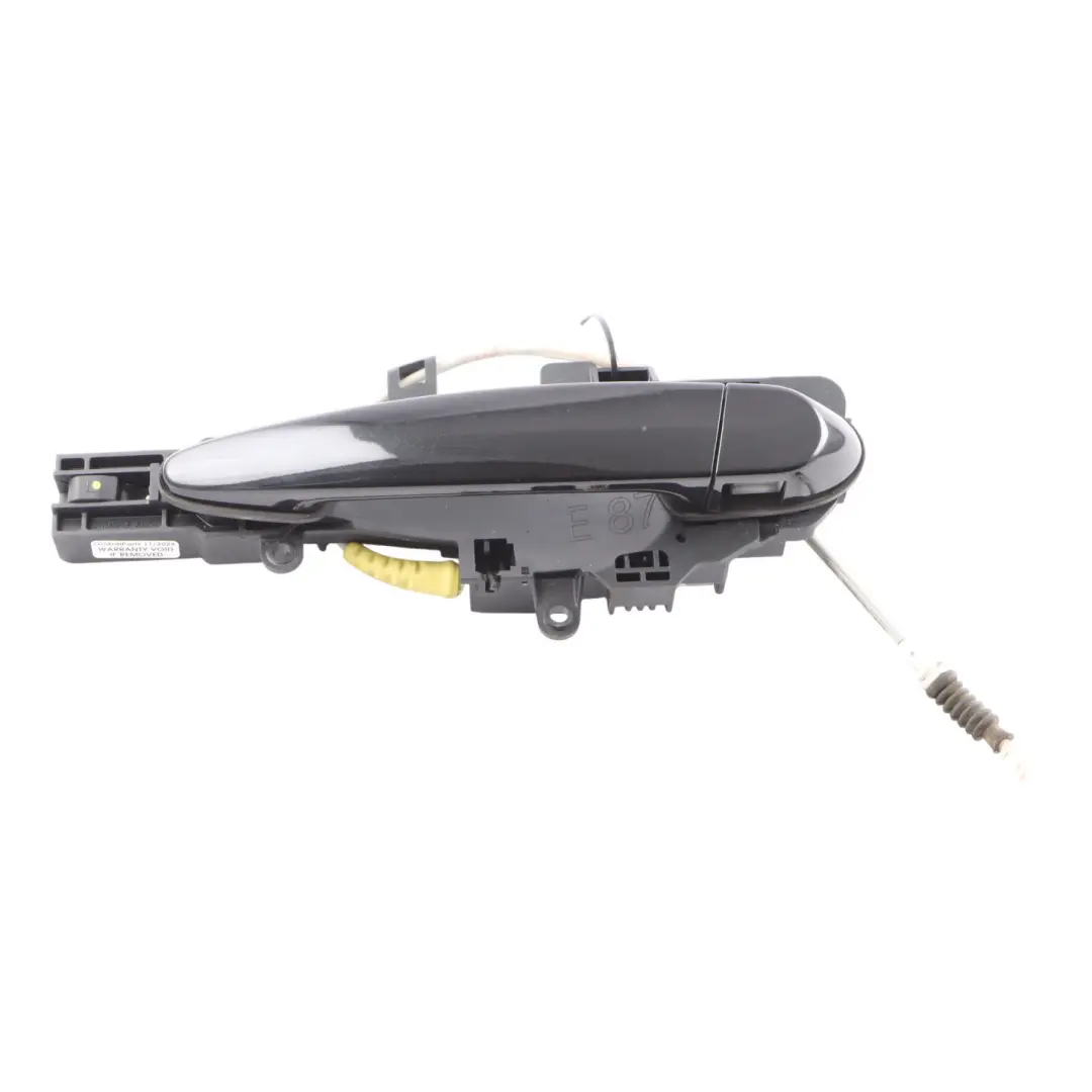 BMW 1 Series E81 E87 LCI Complete Grab Handle Front Left N/S Black Sapphire 475 - SKU 0392545-BS1 - Part number 51210392545