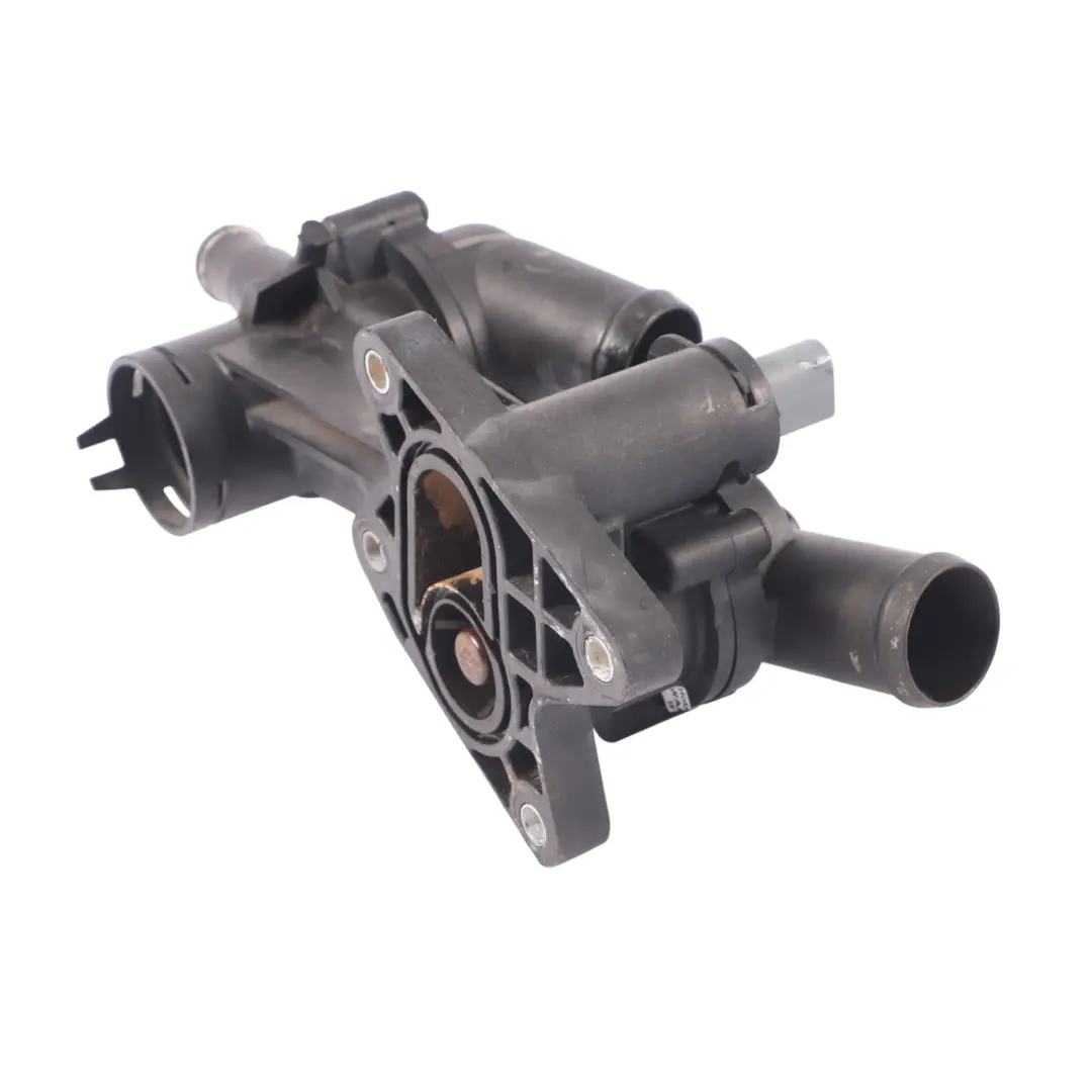 Volkswagen Touran 1T Carcasa del termostato del refrigerante del agua - SKU 03C121111P - Número de pieza 03C121111P