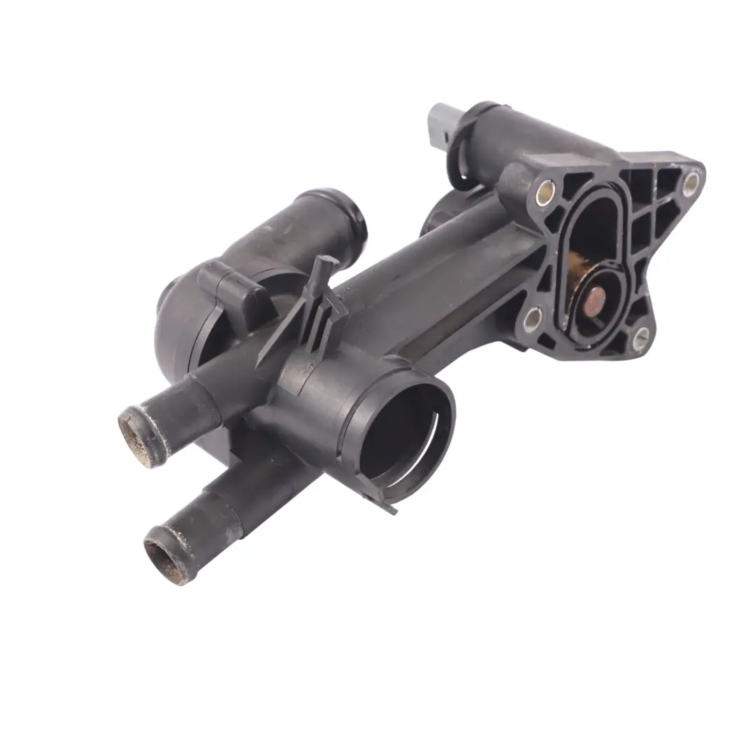 Volkswagen Touran 1T Carcasa del termostato del refrigerante del agua - SKU 03C121111P - Número de pieza 03C121111P