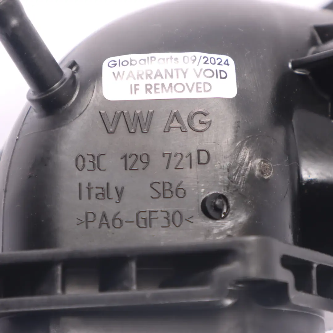 Intake Duct Pipe Hose to Volkswagen VW Touran 1T Air with Part number 03C129721D Volkswagen VW Touran 1T Air Intake Duct Pipe Hose - SKU 03C129721D - Part number 03C129721D