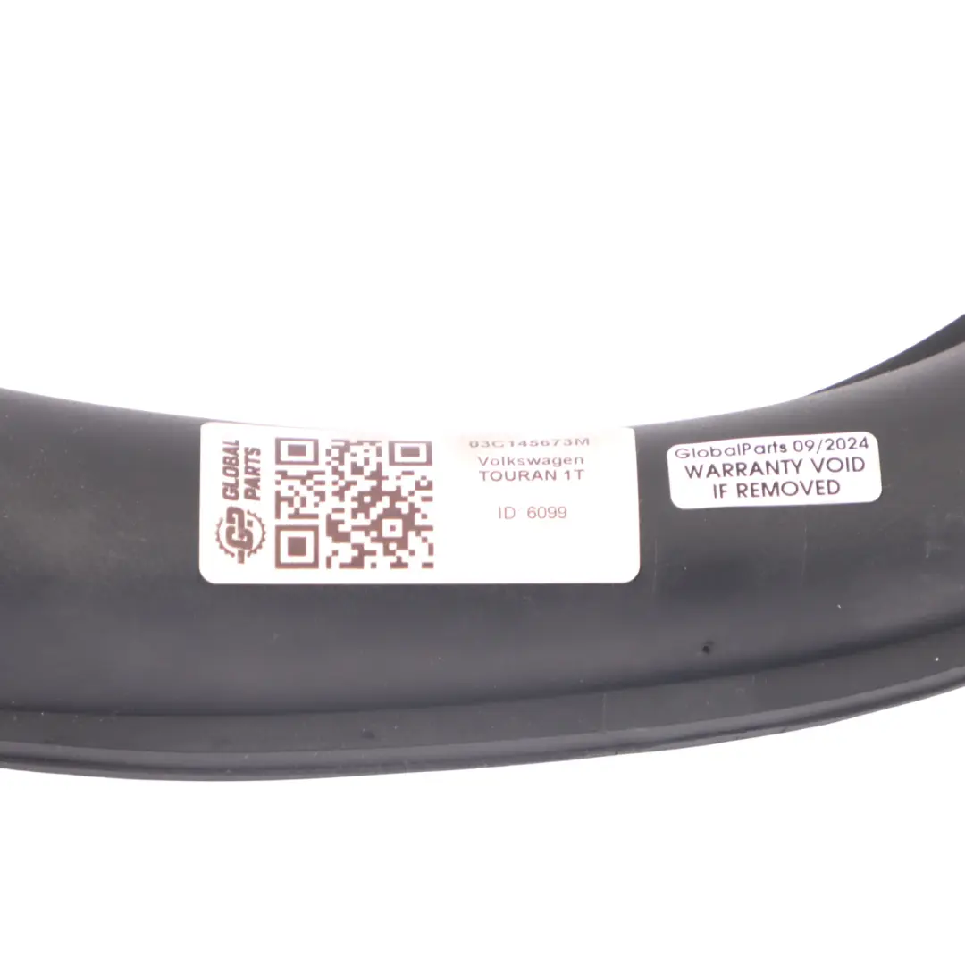 VW Volkswagen Touran 1T 1.4 TSI Przewód Rura Intercoolera - SKU 03C145673M - Numer Części 03C145673M