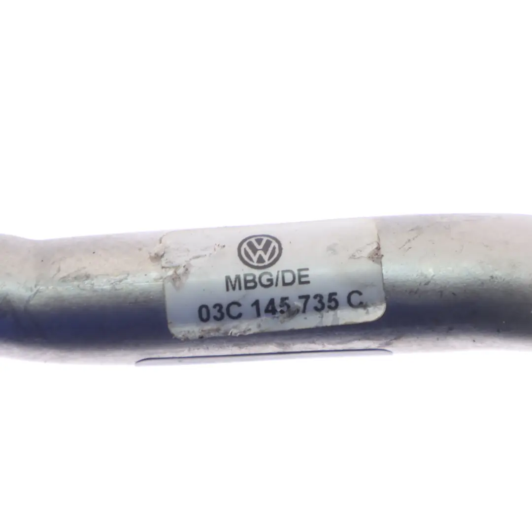 CAVC Turbo Oil Feed Pipe Line Return VW Volkswagen Touran 1T 1.4 TSI - SKU 03C145735C - Part number 03C145735C