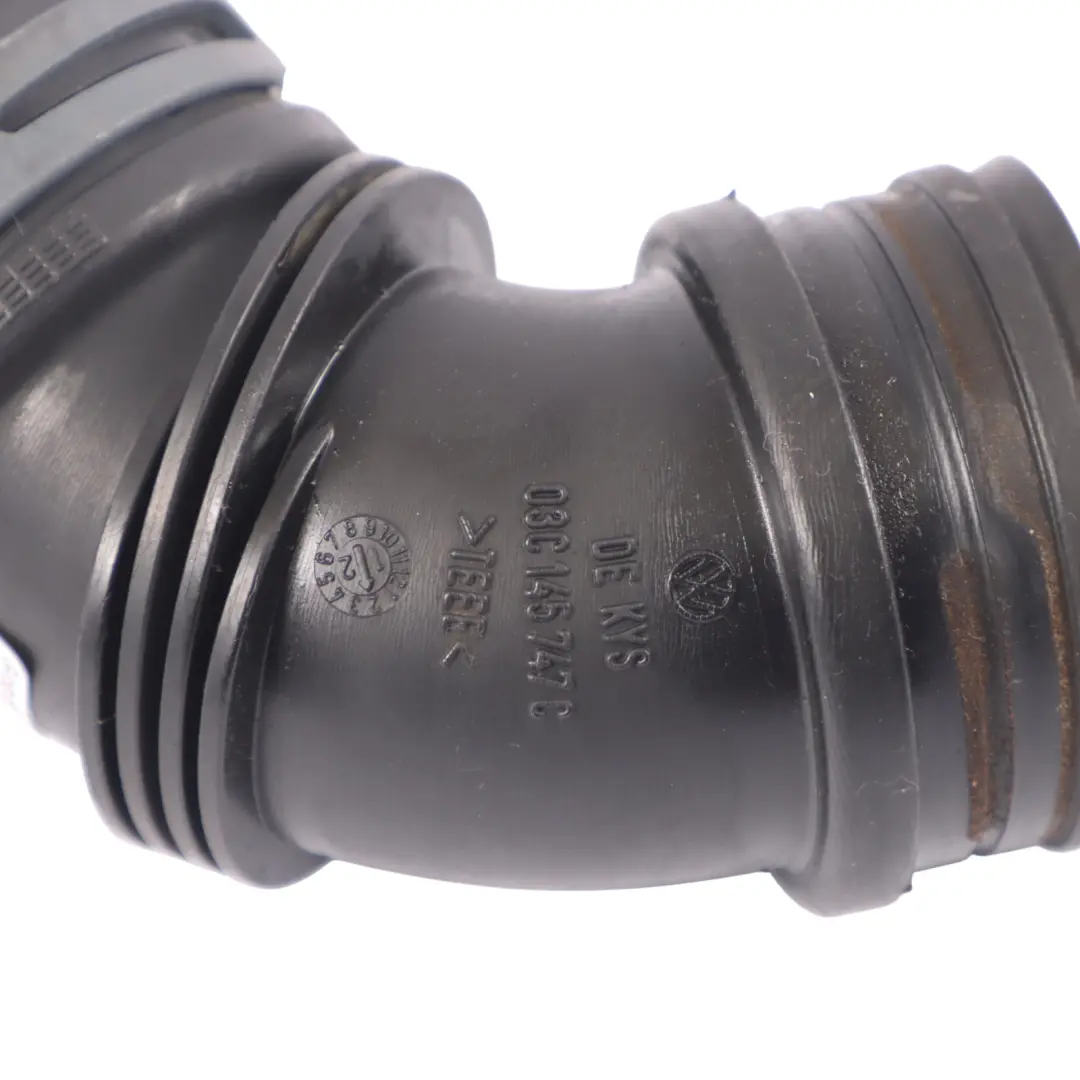 Intake Pipe Hose to VW Volkswagen Touran 1T 1.4 TSI Petrol Air with Part number 03C145747C VW Volkswagen Touran 1T 1.4 TSI Petrol Air Intake Pipe Hose - SKU 03C145747C - Part number 03C145747C