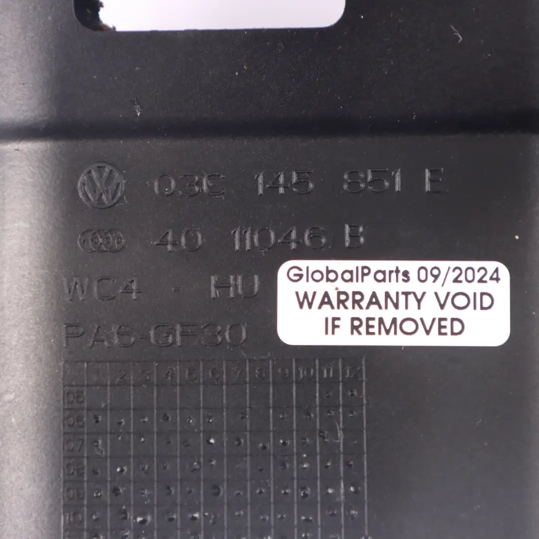 Motore a Benzina Coperchio Compressore Sinistro per VW Touran 1T con numero di parte 03C145851F VW Touran 1T Motore a Benzina Coperchio Compressore Sinistro - SKU 03C145851F - Numero di parte 03C145851F