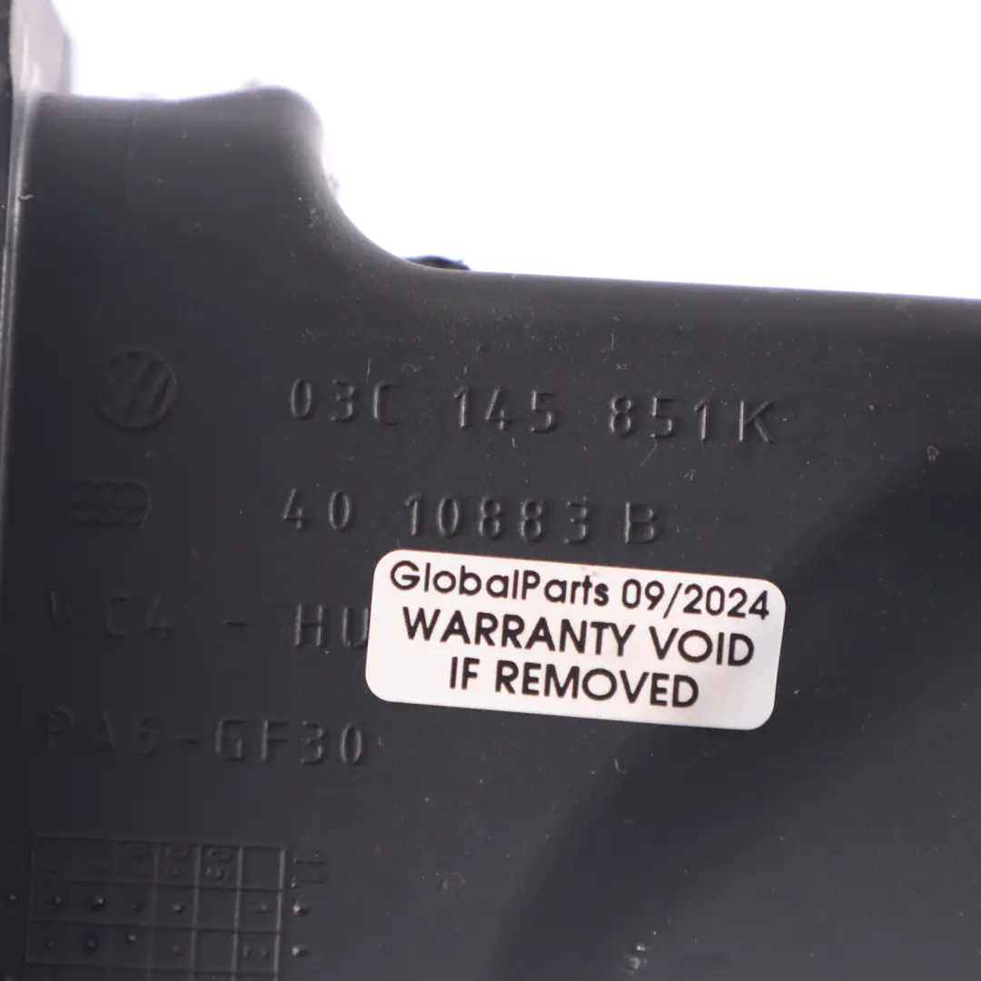 VW Touran 1T Petrol Engine Compressor Supercharger Cover Left N/S - SKU 03C145851K - Part number 03C145851K