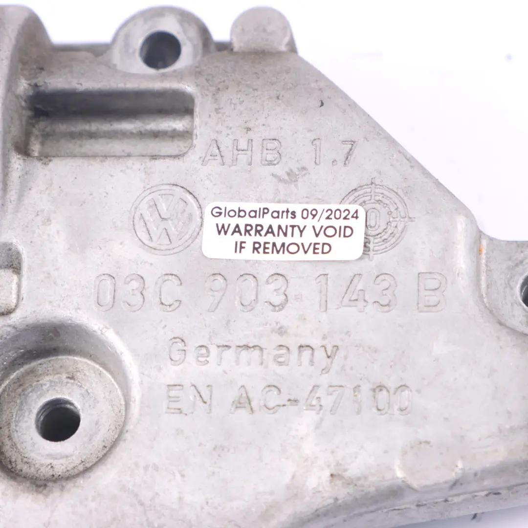Soporte de montaje compresor aire acondicionado Volkswagen Golf Mk6 para con número de pieza 03C903143B Soporte de montaje compresor aire acondicionado Volkswagen Golf Mk6 - SKU 03C903143B - Número de pieza 03C903143B