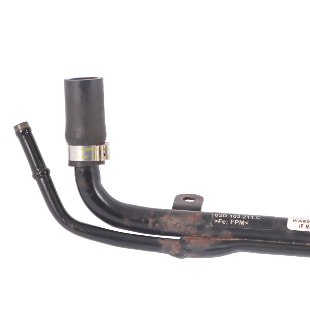 VW Fox 5Z 1.2 CHFB Refroidissement Moteur Radiateur Tuyau Vent - SKU 03D103211C - Numéro de pièce 03D103211C
