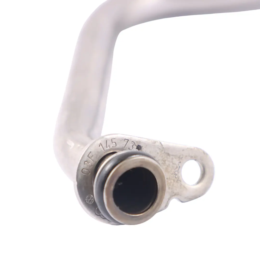 VW Volkswagen Polo 6R 1.2 TSI Turbo Oil Feed Line Pipe Hose - SKU 03F145735D - Part number 03F145735D