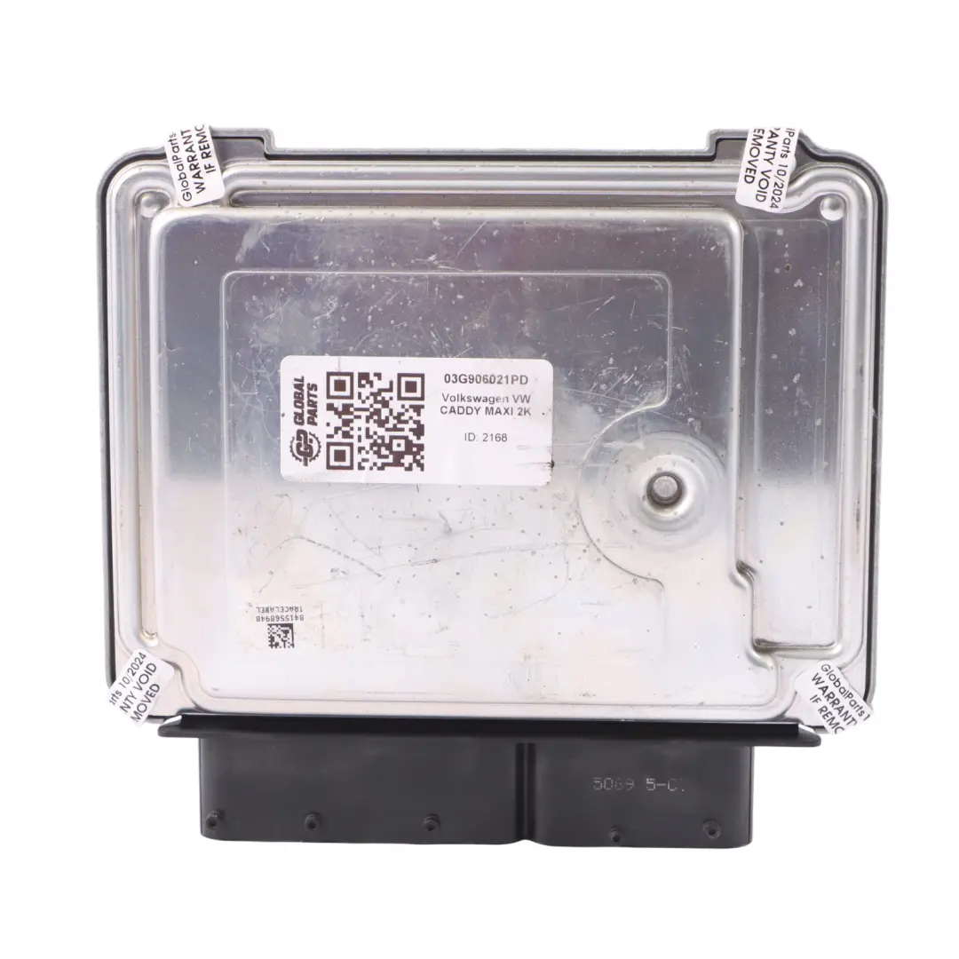 VW Caddy 1.9 TDI BLS 105HP Módulo Unidad Control Motor ECU Manual - SKU 03G906021PD - Número de pieza 03G906021PD