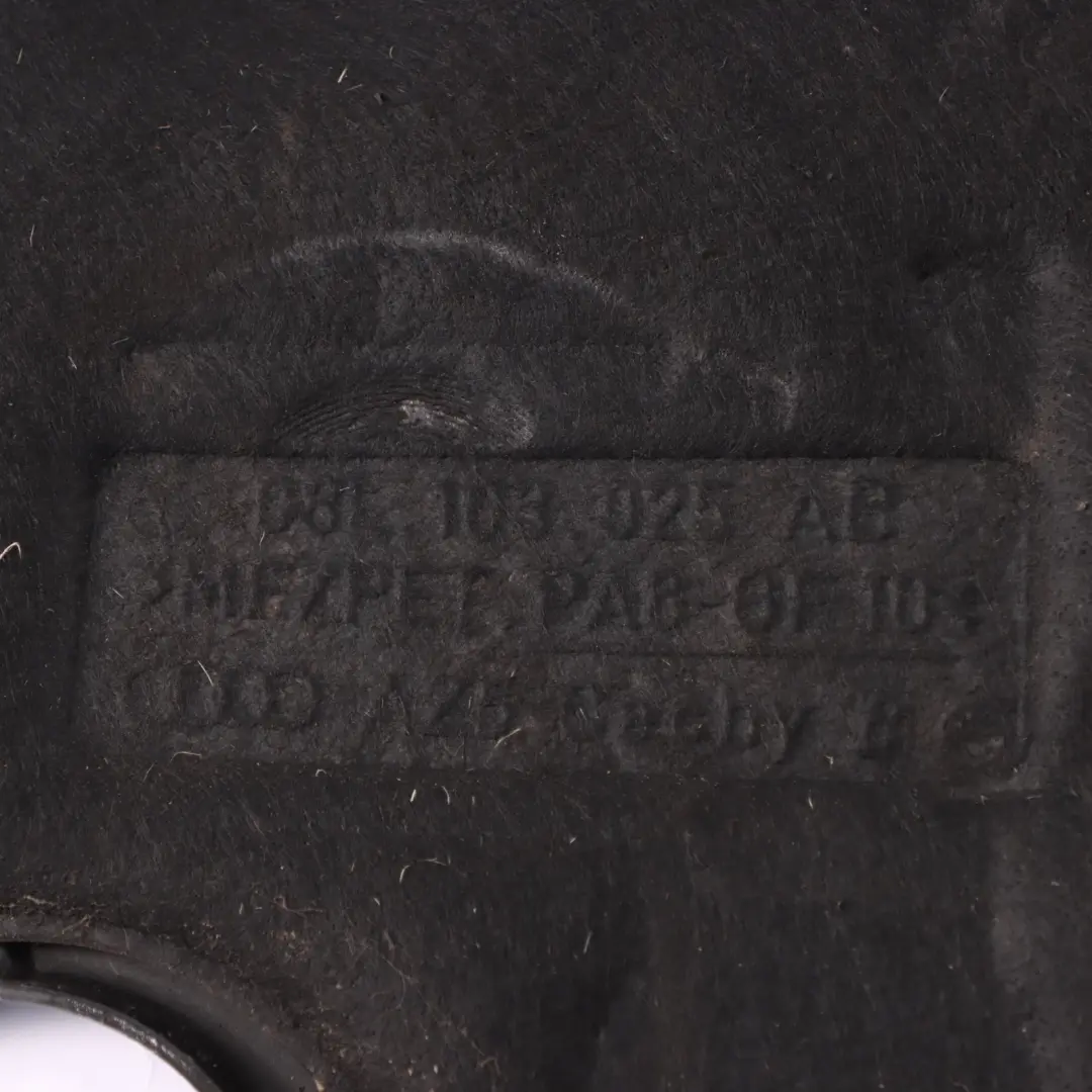 Audi A4 A5 A6 Q5 2.0 TDI Cubierta Motor Aislamiento Panel Acústico - SKU 03L103925AB - Número de pieza 03L103925AB