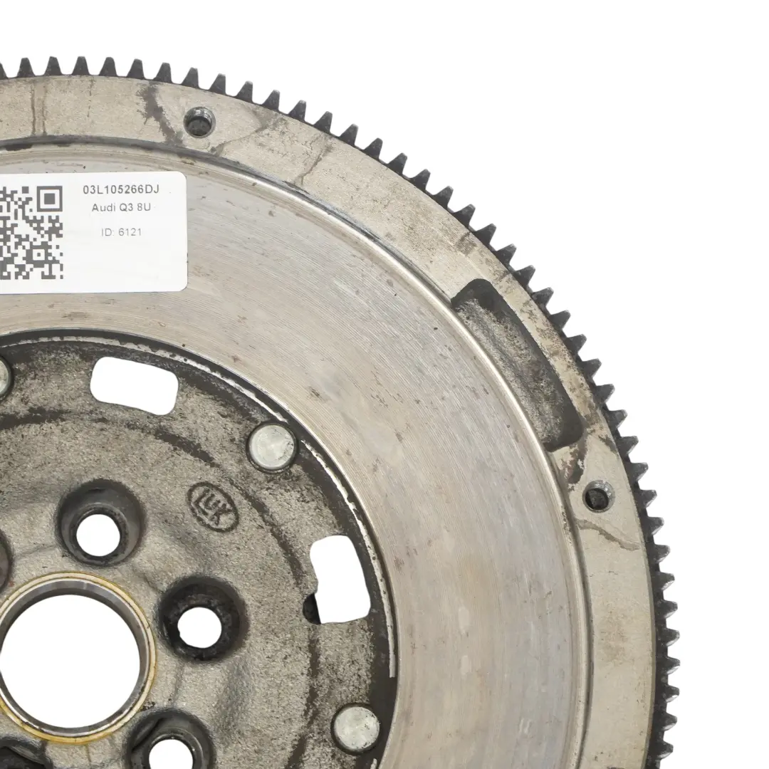 Mass Flywheel to Volkswagen Golf Mk7 Passat B7 Audi Q3 8U 2.0 TDI Dual with Part number 03L105266DJ Volkswagen Golf Mk7 Passat B7 Audi Q3 8U 2.0 TDI Dual Mass Flywheel - SKU 03L105266DJ - Part number 03L105266DJ