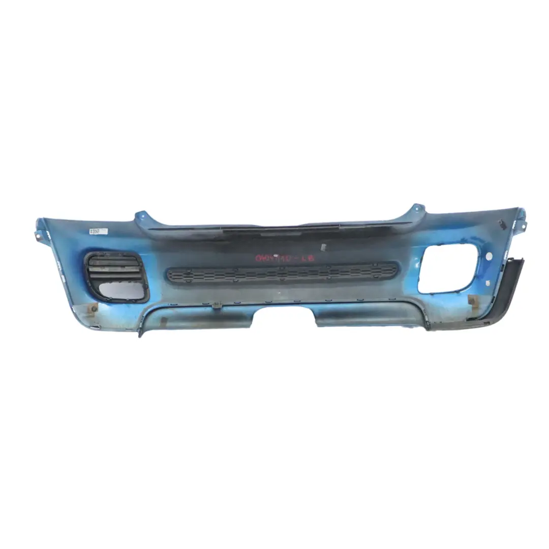 Bumper Trim JCW Lightning Blue Metallic - A63 to Mini R56 R57 Rear with Part number 0404110 Mini R56 R57 Rear Bumper Trim JCW Lightning Blue Metallic - A63 - SKU 0404110-LB1 - Part number 0404110