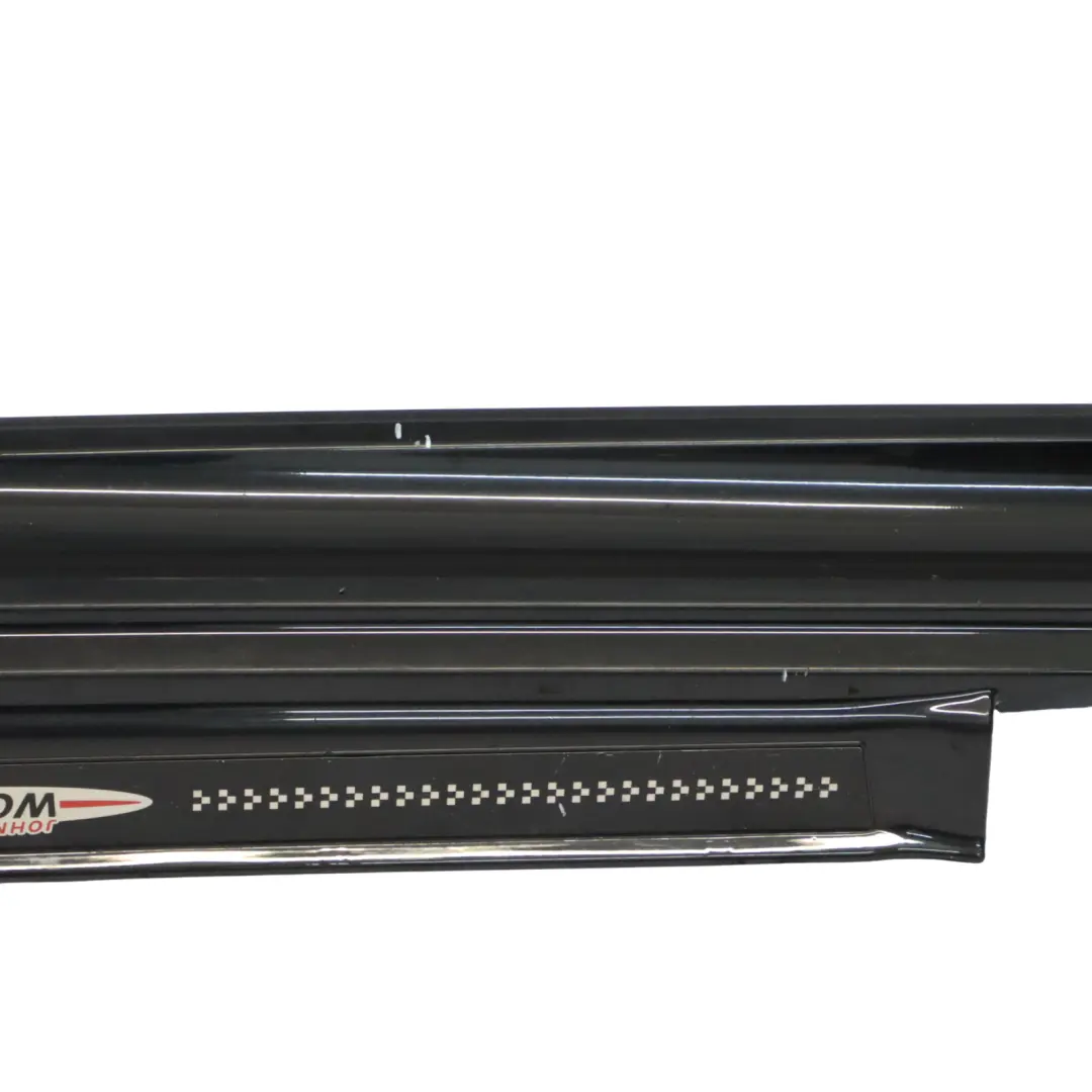 Side Skirt Right O/S Sill Side Trim Midnight Black Metallic A94 to Mini R56 R57 JCW with Part number 0404114 Mini R56 R57 JCW Side Skirt Right O/S Sill Side Trim Midnight Black Metallic A94 - SKU 0404114-MNB - Part number 0404114