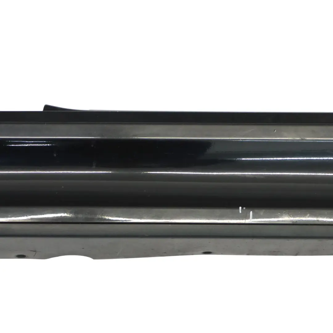 Mini R56 R57 JCW Side Skirt Right O/S Sill Side Trim Midnight Black Metallic A94 - SKU 0404114-MNB - Part number 0404114