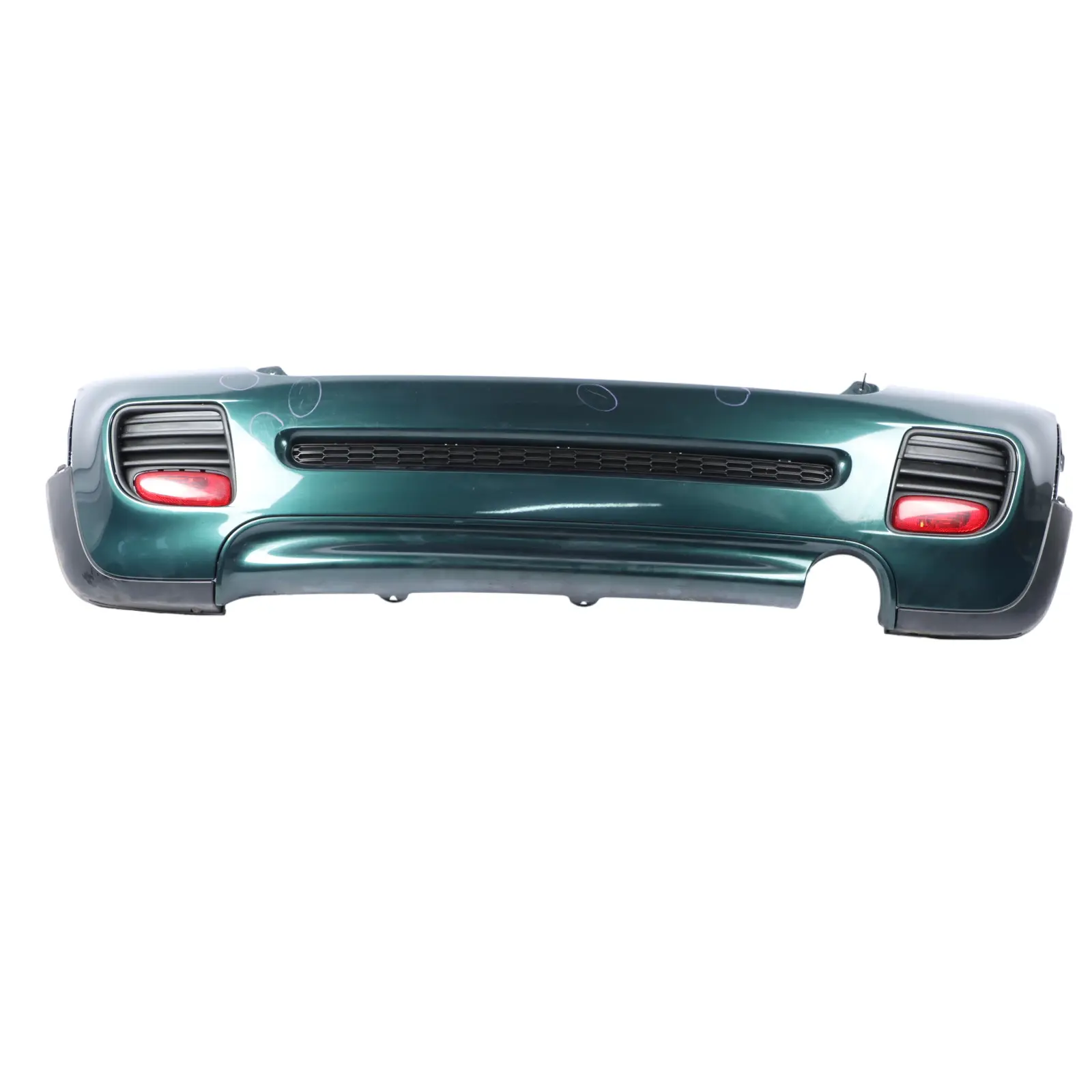 Mini R56 R57 Stoßstange Hinten JCW Aerokit Britisch Renngrün Metallic A67