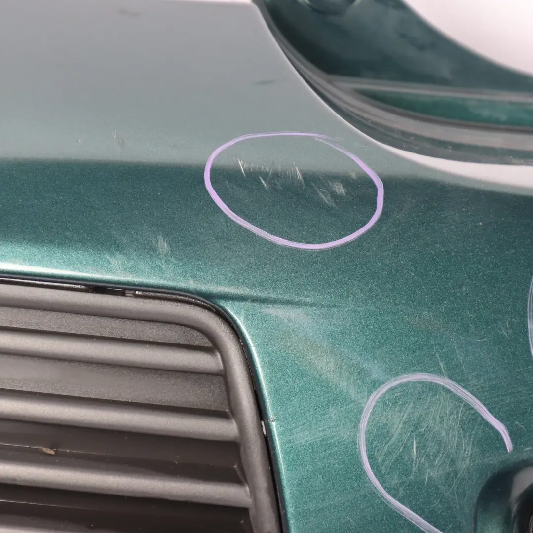 Bumper Trim JCW Aerokit British Racing Green Metallic - A67 to Mini R56 R57 Rear with Part number 0413367 Mini R56 R57 Rear Bumper Trim JCW Aerokit British Racing Green Metallic - A67 - SKU 0413367-BRG - Part number 0413367