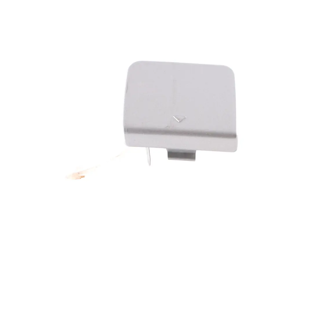 BMW X3 E83 LCI Gancio Traino Coperchio Paraurti Posteriore Grigio Argento - A08 - SKU 0420661-SBG - Numero di parte 0420661
